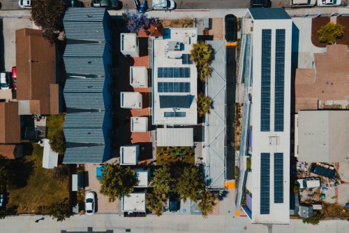 Arial View of El Salon Theatre